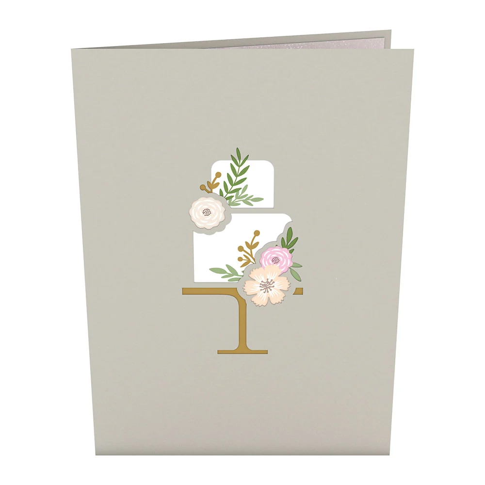 Lovepop Wedding Cake Pop-Up Card Tray - Image 4