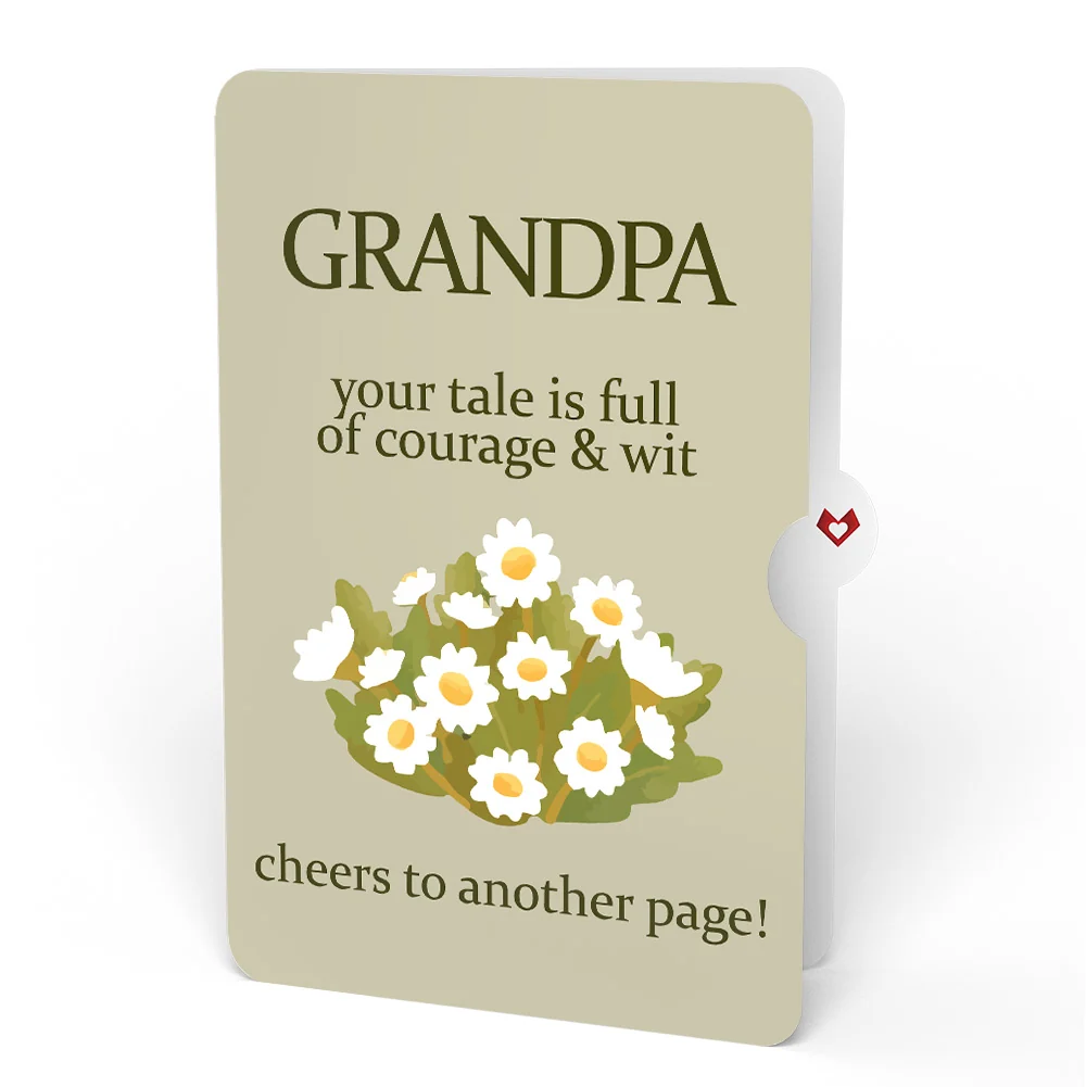Lovepop Cheers to a New Chapter Birthday Pop-Up Card and Sentiment Set for Grandpa Cream - Image 4