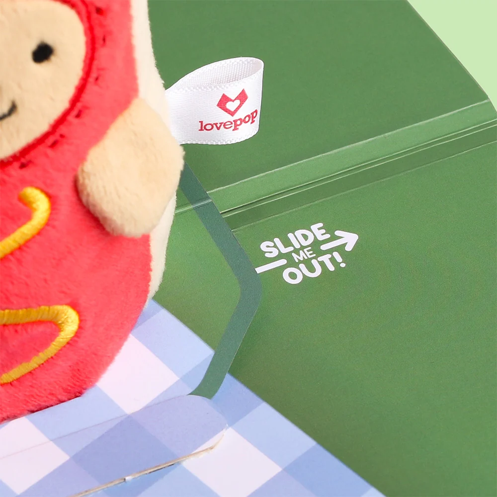 Lovepop 'Hot Dog!' Plushpop Card - Image 3