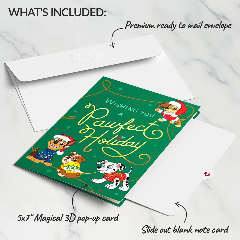 Lovepop PAW Patrol Pawfect Holiday Pop-Up Card - Image 5