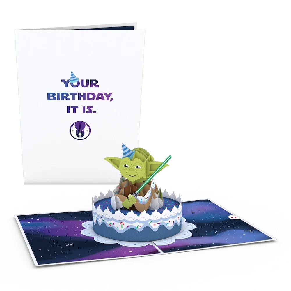 Lovepop Star Wars Yoda Birthday Pop-Up Card