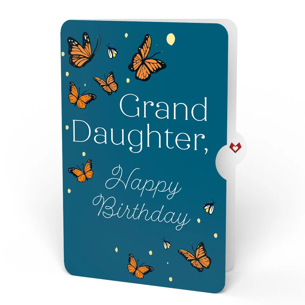 Lovepop Thinking of You Butterfly Jar Birthday Light-Up Pop-Up Card and Sentiment Set for Granddaughter - Image 4