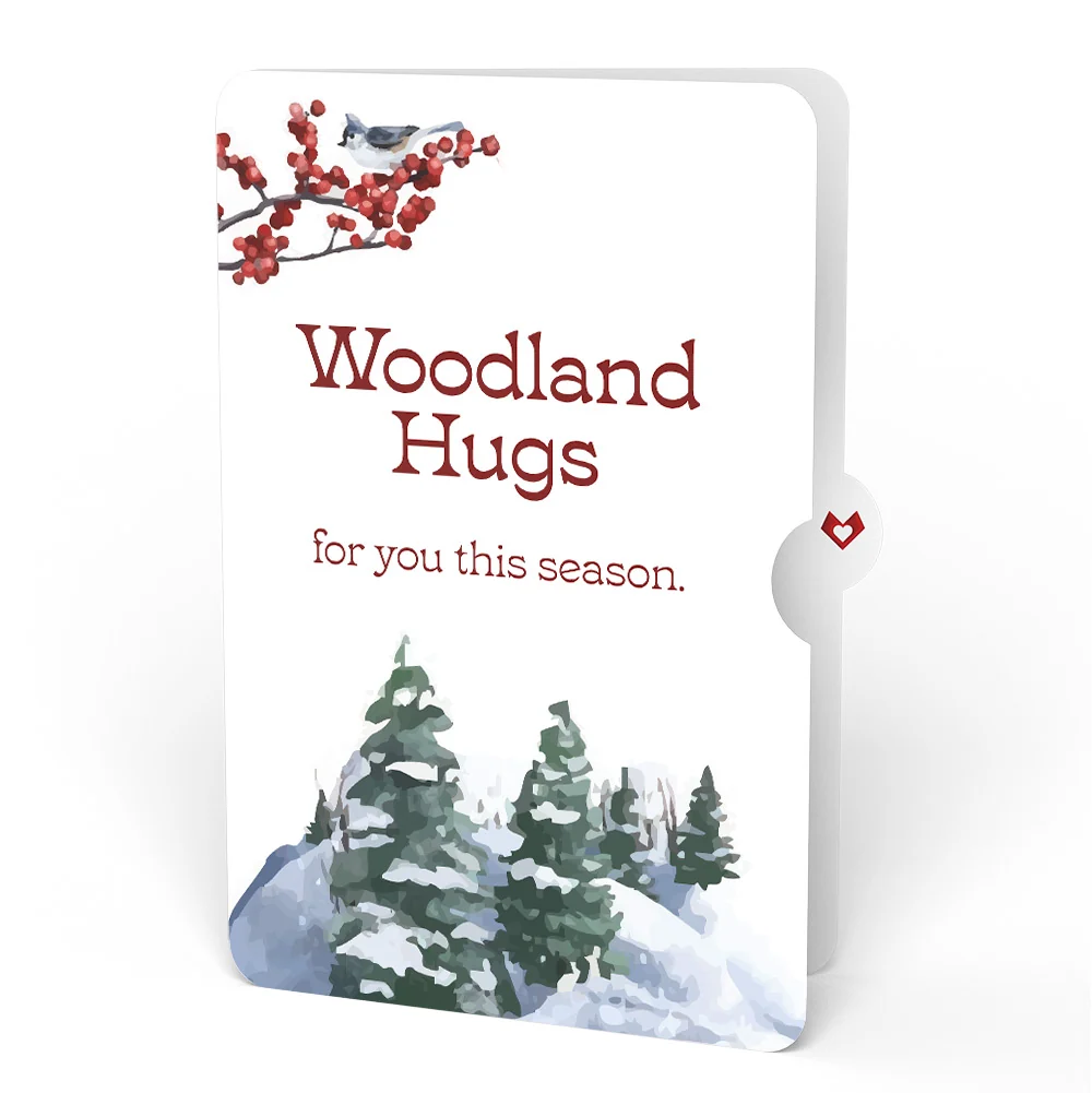 Lovepop Woodland White Christmas Pop-Up Card and Sentiment Set - Image 4