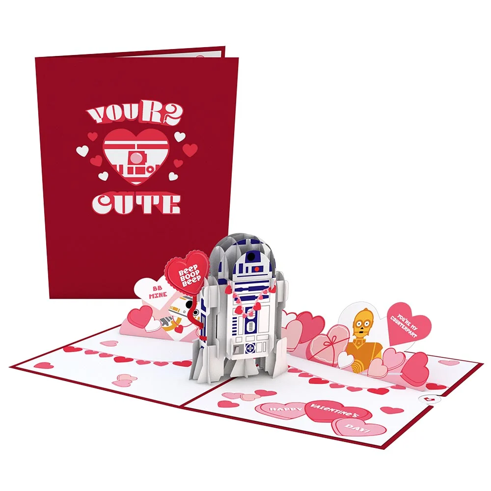 Lovepop Star Wars R2-D2 Valentine Pop-Up Card