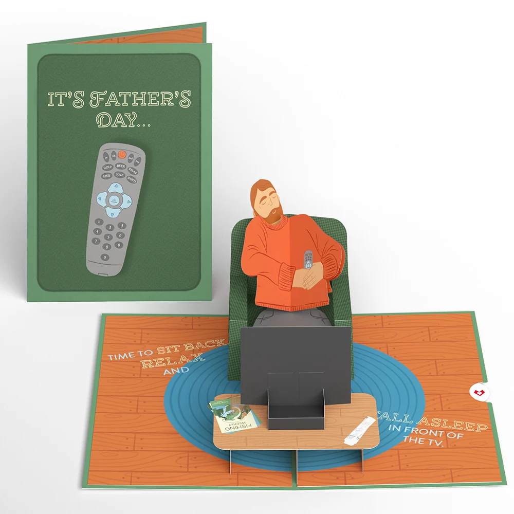 Lovepop Sit Back & Relax Father’s Day Pop-Up Card