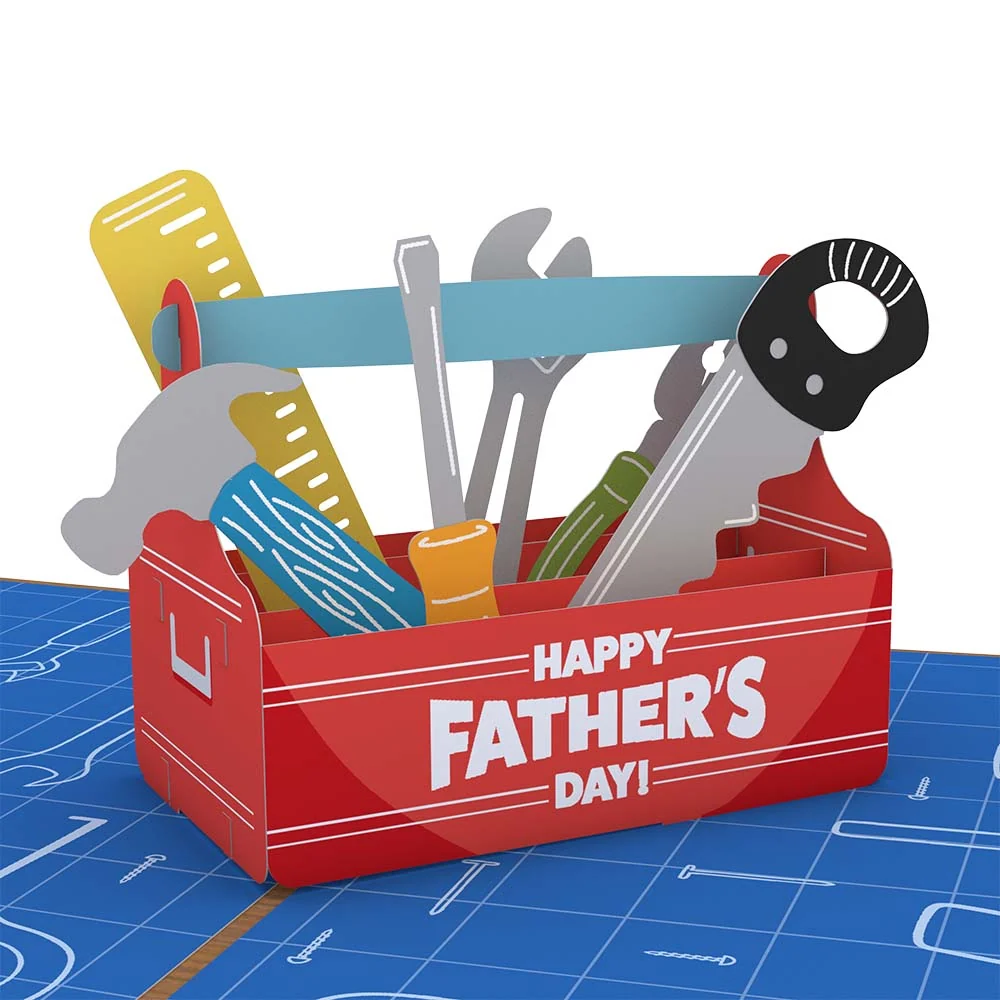 Lovepop Father's Day Toolbox Pop-Up Card - Image 2