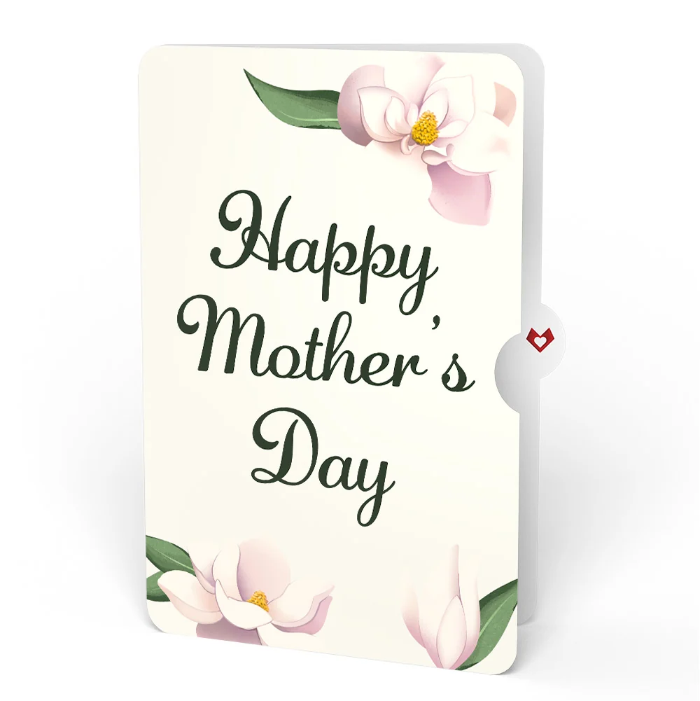 Lovepop Pink Magnolia Tree Mother’s Day Pop-Up Card and Sentiment Set for Mom Cream - Image 4