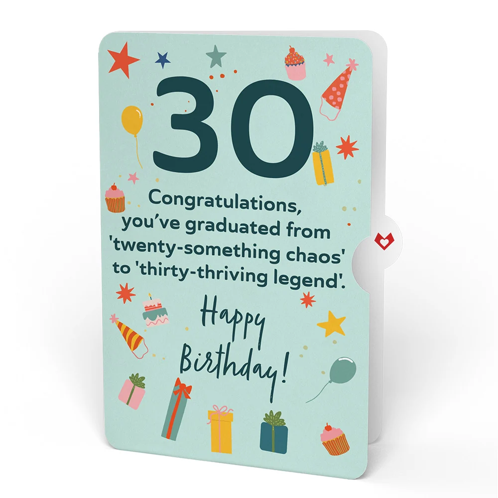 Lovepop 30th Birthday Truck Pop-Up Card and Sentiment Set - Image 4