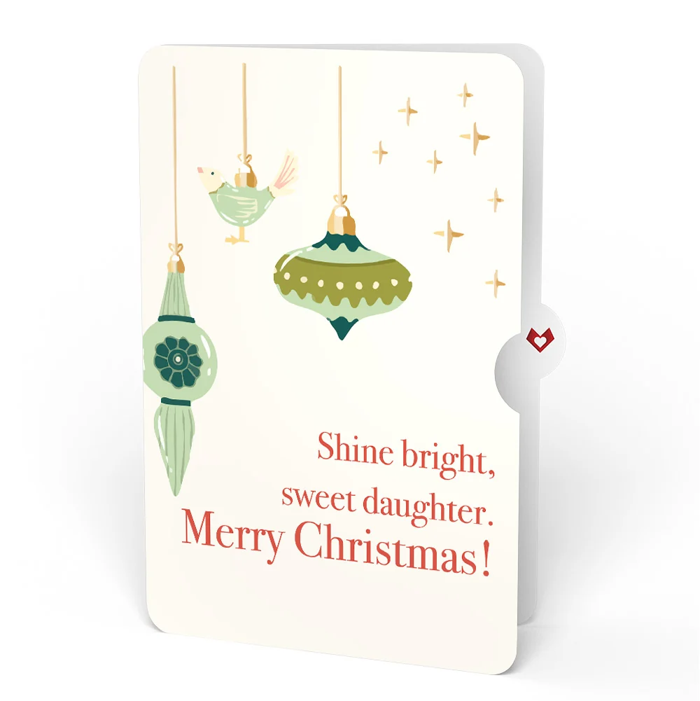 Lovepop All Is Bright Holiday Reindeer Light-Up Pop-Up Card and Sentiment Set for Daughter - Image 4