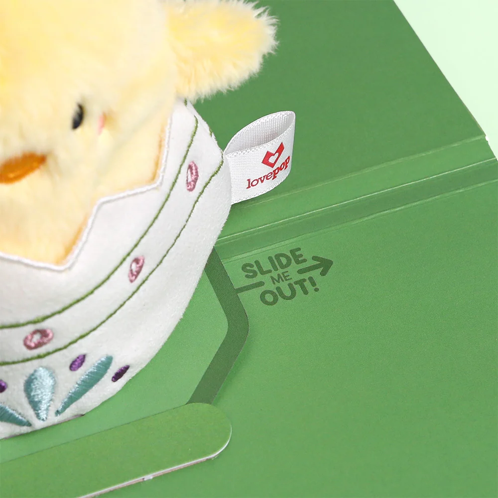 Lovepop Spring Chick Plushpop Card - Image 3