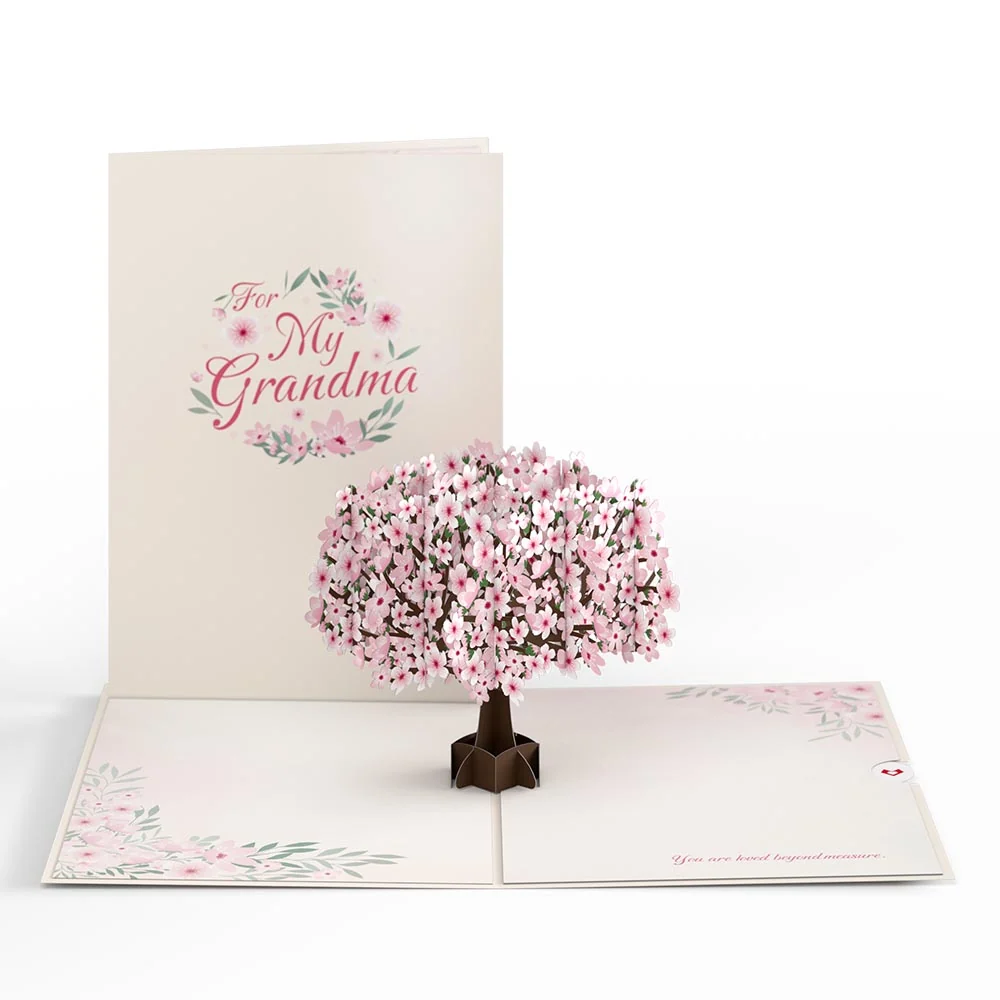 Lovepop To My Grandma Cherry Blossom Tree Pop-Up Card