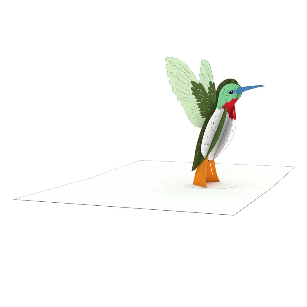 Lovepop Hummingbird Notecards (4-Pack) - Image 3