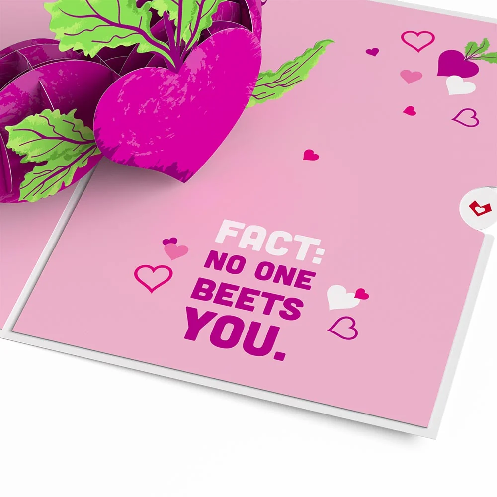 Lovepop The Office No One Beets You Valentine Pop-Up Card - Image 2