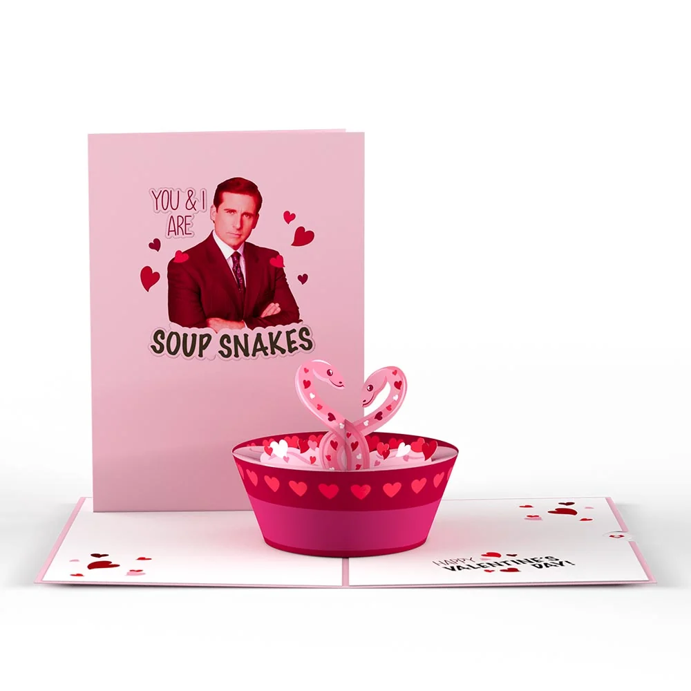 Lovepop The Office Soup Snakes Pop-Up Card - Image 6