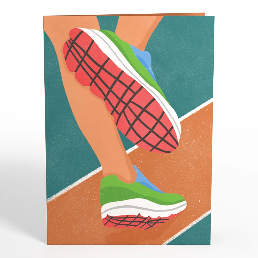 Lovepop Race Day Running Pop-Up Card - Image 4