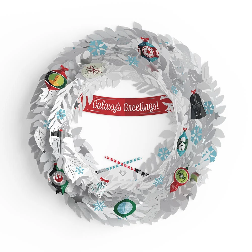 Lovepop Star Wars Galaxy's Greetings Wreath - Image 4