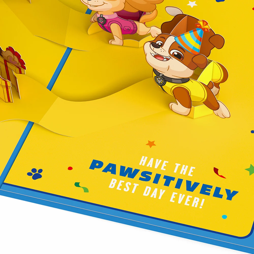 Lovepop PAW Patrol Birthday Hero Pop-Up Card - Image 3