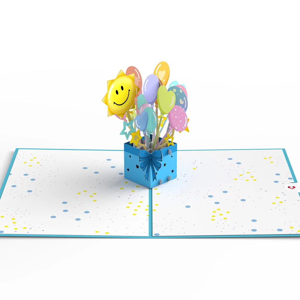 Lovepop Balloon Box Pop-Up Card - Image 3