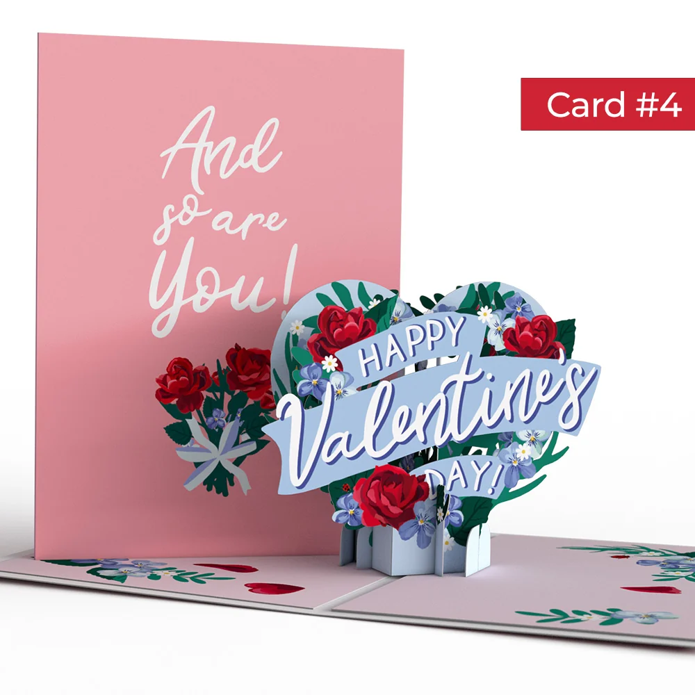 Lovepop Valentine's Day Roses 4-in-1 Nesting Card - Image 9