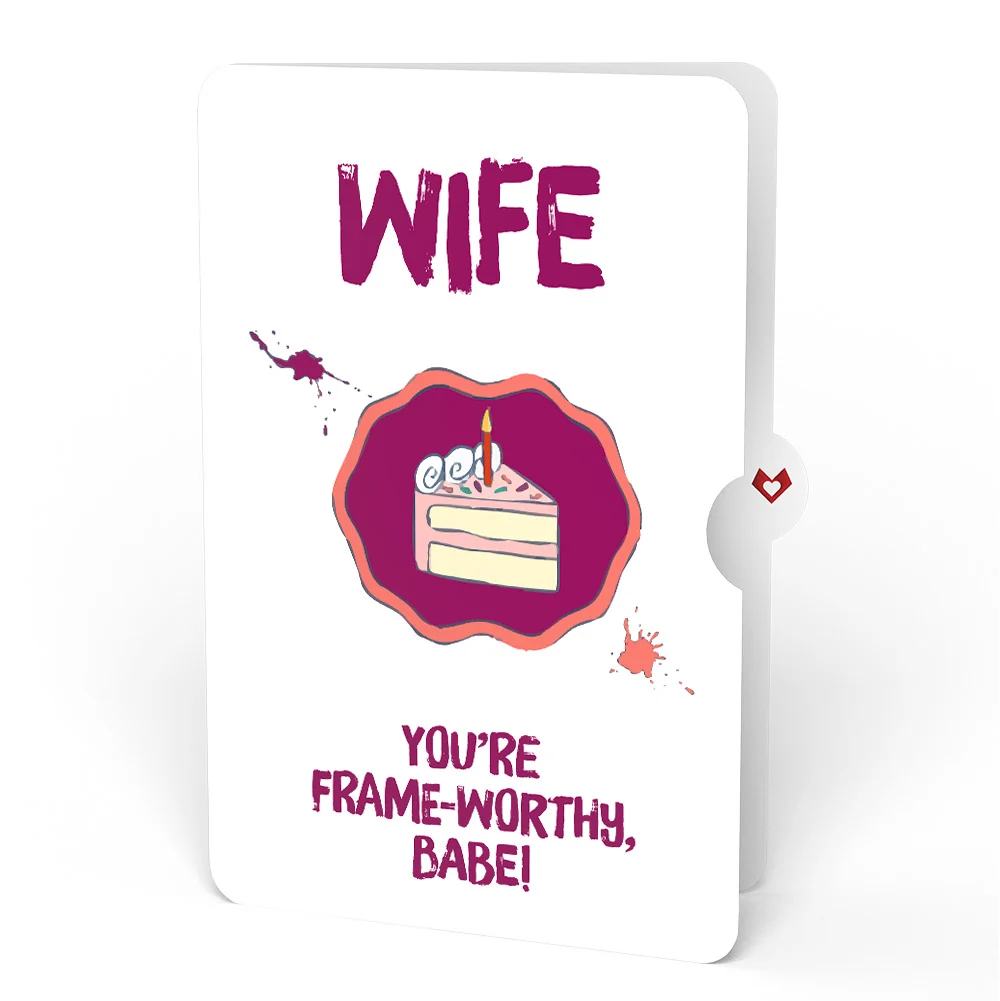 Lovepop Happy Birthday to a True Masterpiece Pop-Up Card and Sentiment Set for Wife - Image 4