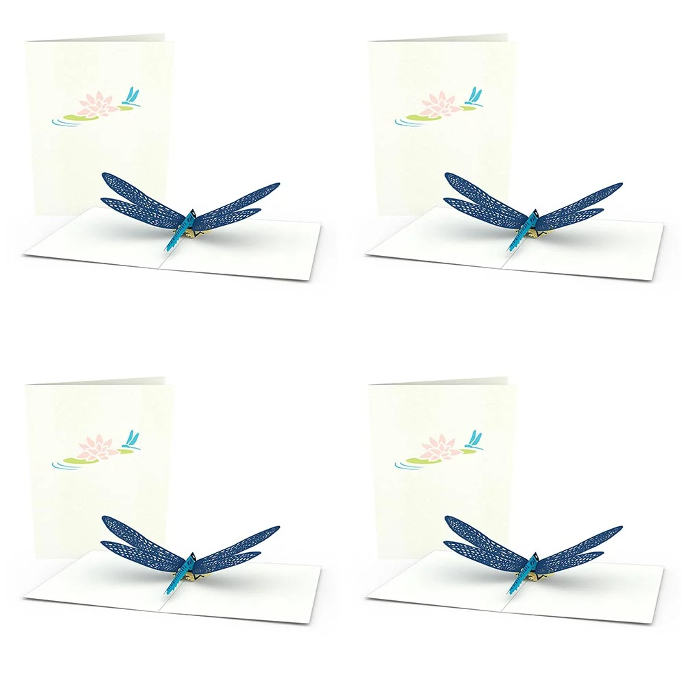 Lovepop Dragonfly Notecards (4-Pack)