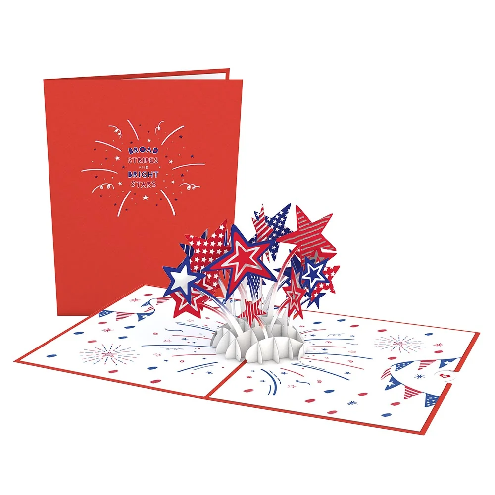 Lovepop Stars and Stripes Pop-Up Card