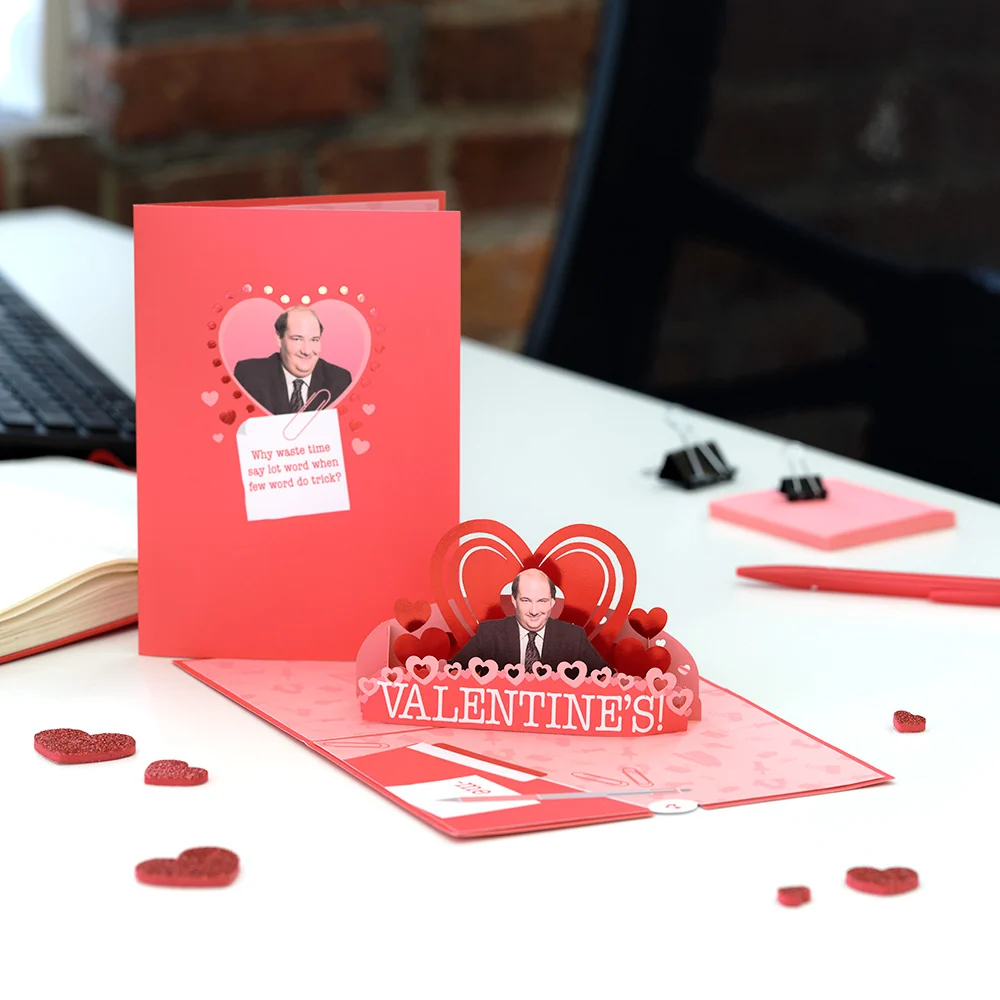Lovepop The Office Kevin Valentine Pop-Up Card