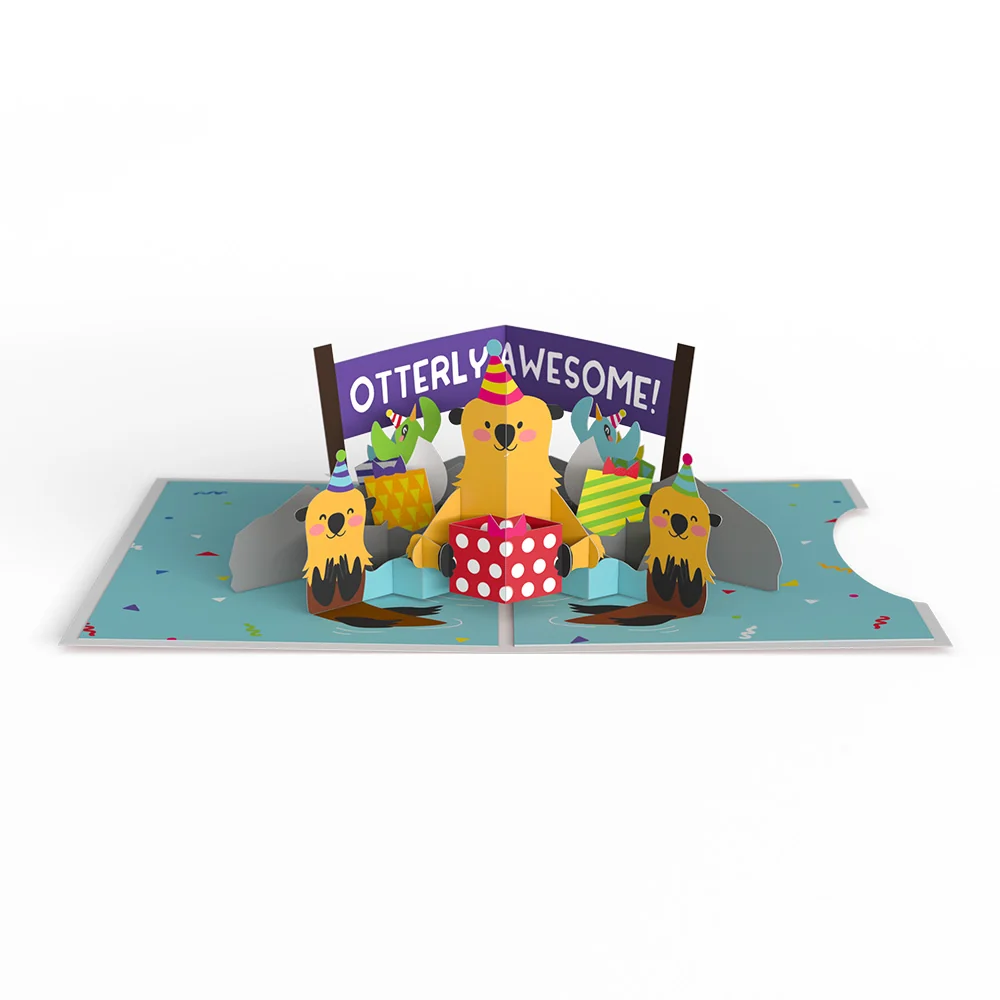 Lovepop Birthday Party Animals 4-in-1 Nesting Card - Image 13