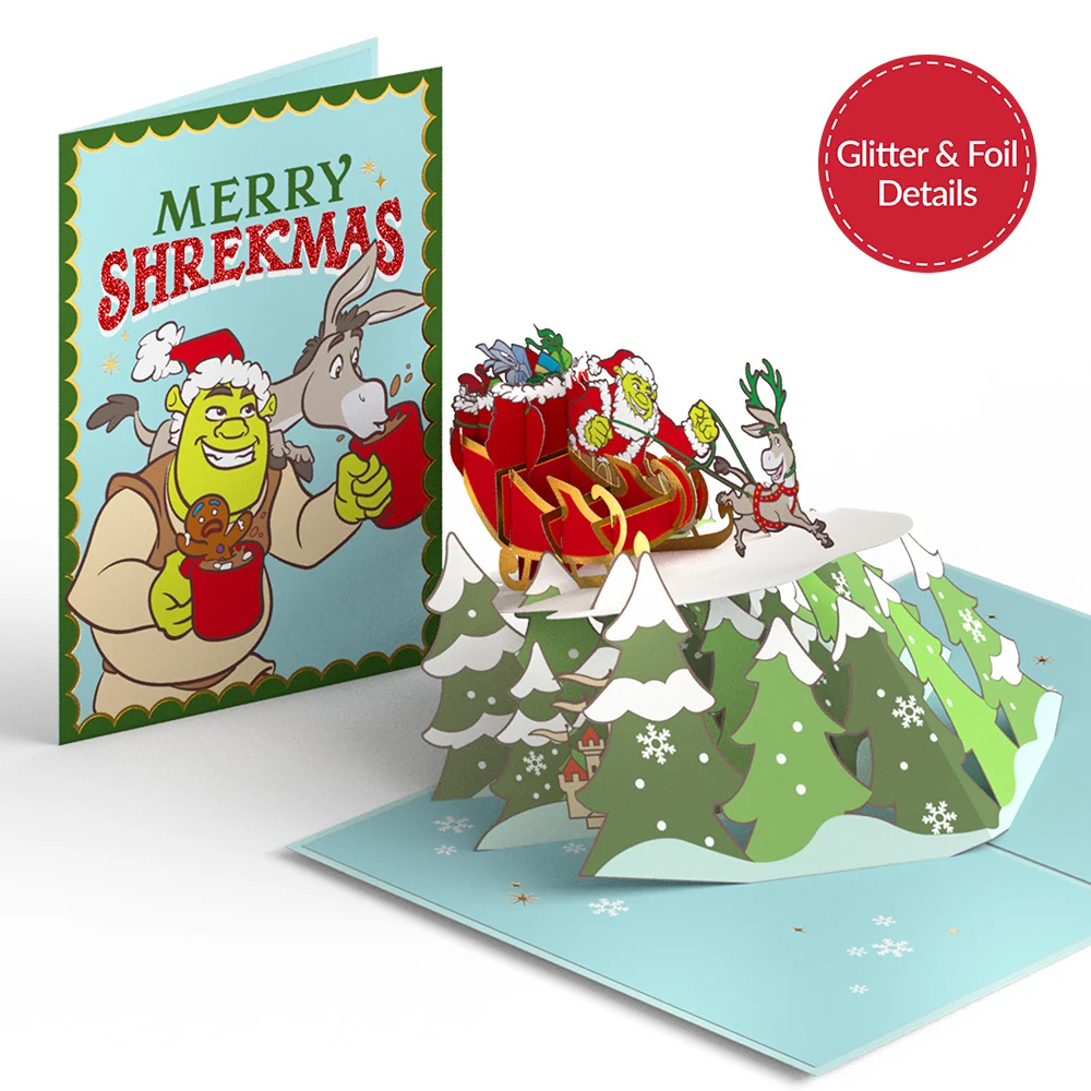 Lovepop Shrek Merry Shrekmas Pop-Up Card Mug