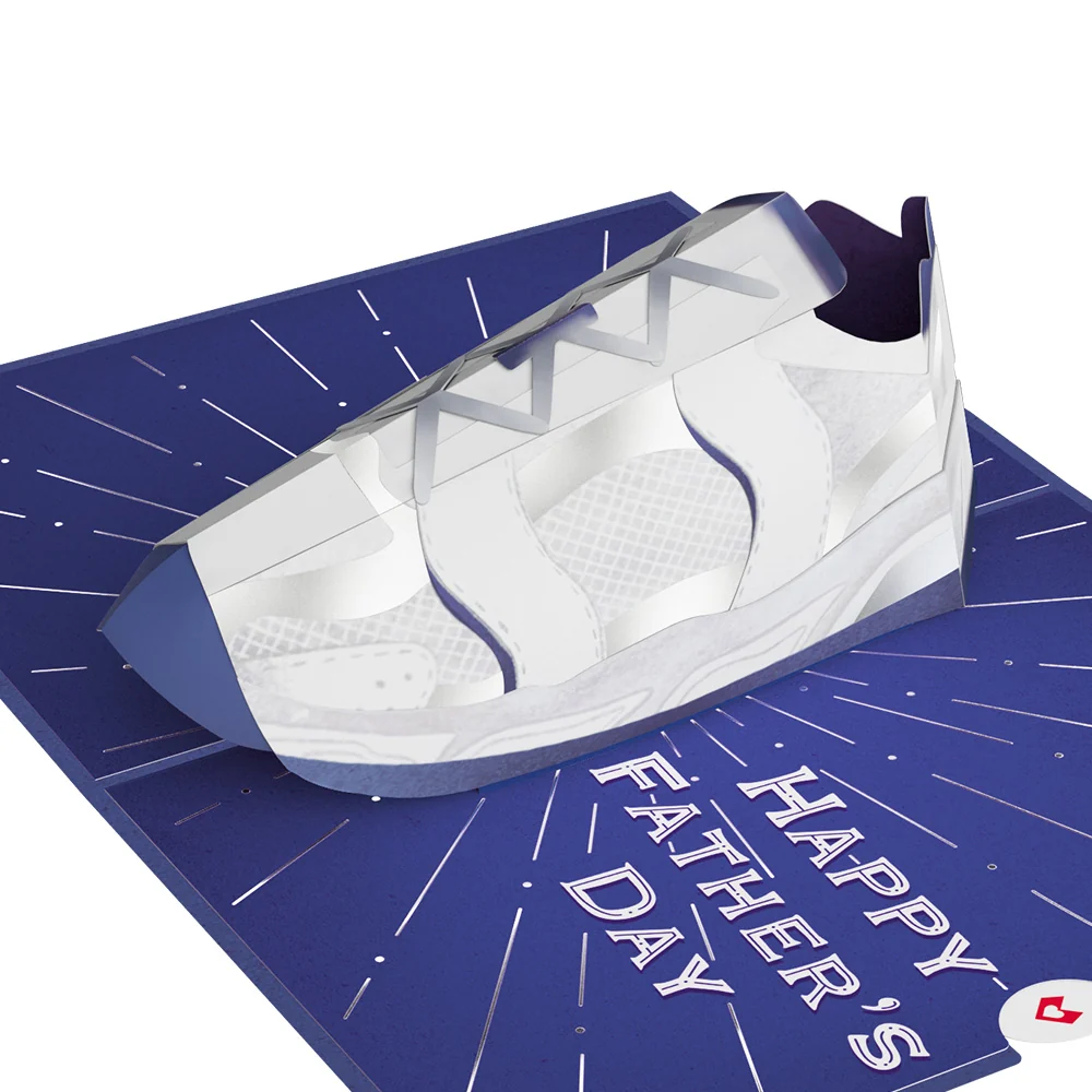 Lovepop Dad Sneakers Father’s Day Pop-Up Card - Image 2