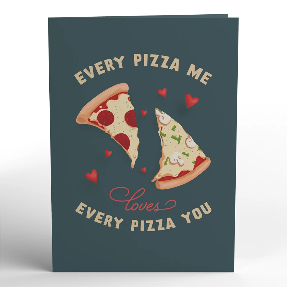 Lovepop Pizza Love Pop-Up Card - Image 4