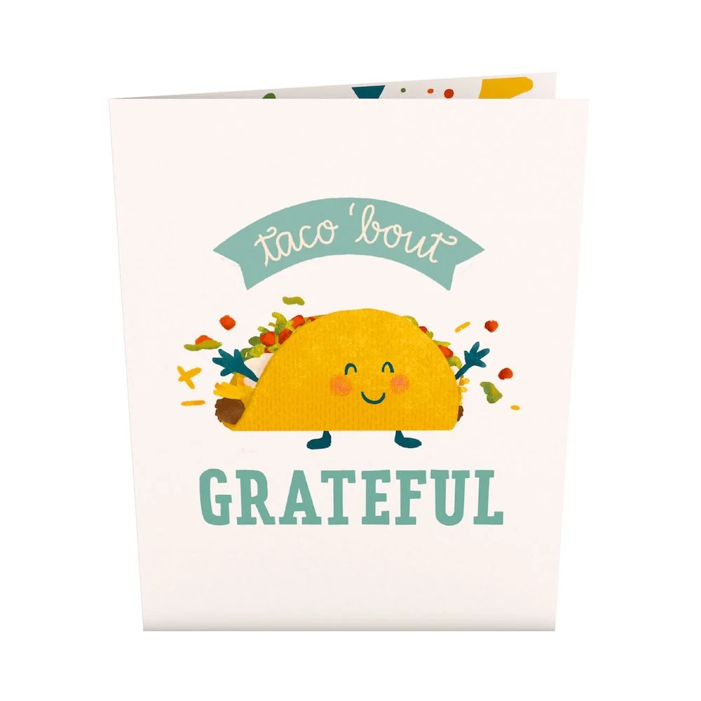 Lovepop Grateful Taco: Paperpop Card Scale - Image 4