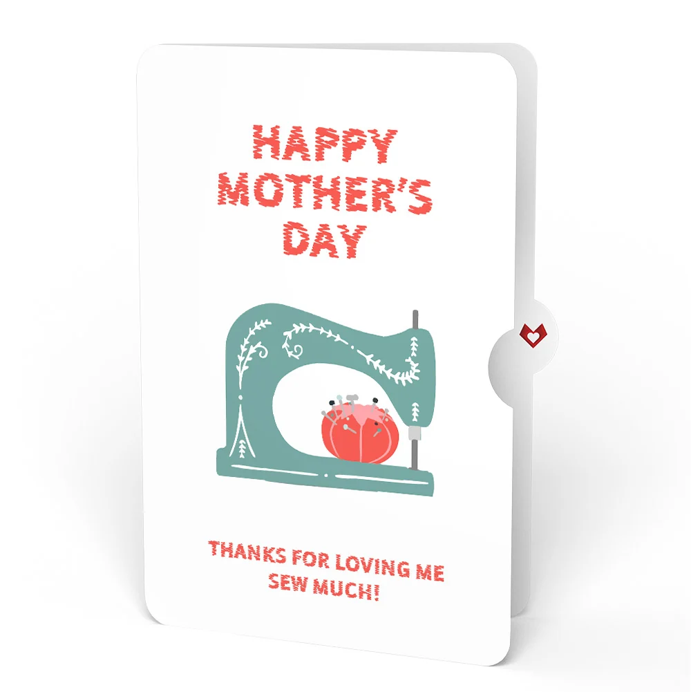 Lovepop Love You Sew Much Mother's Day Pop-Up Card and Sentiment Set - Image 4