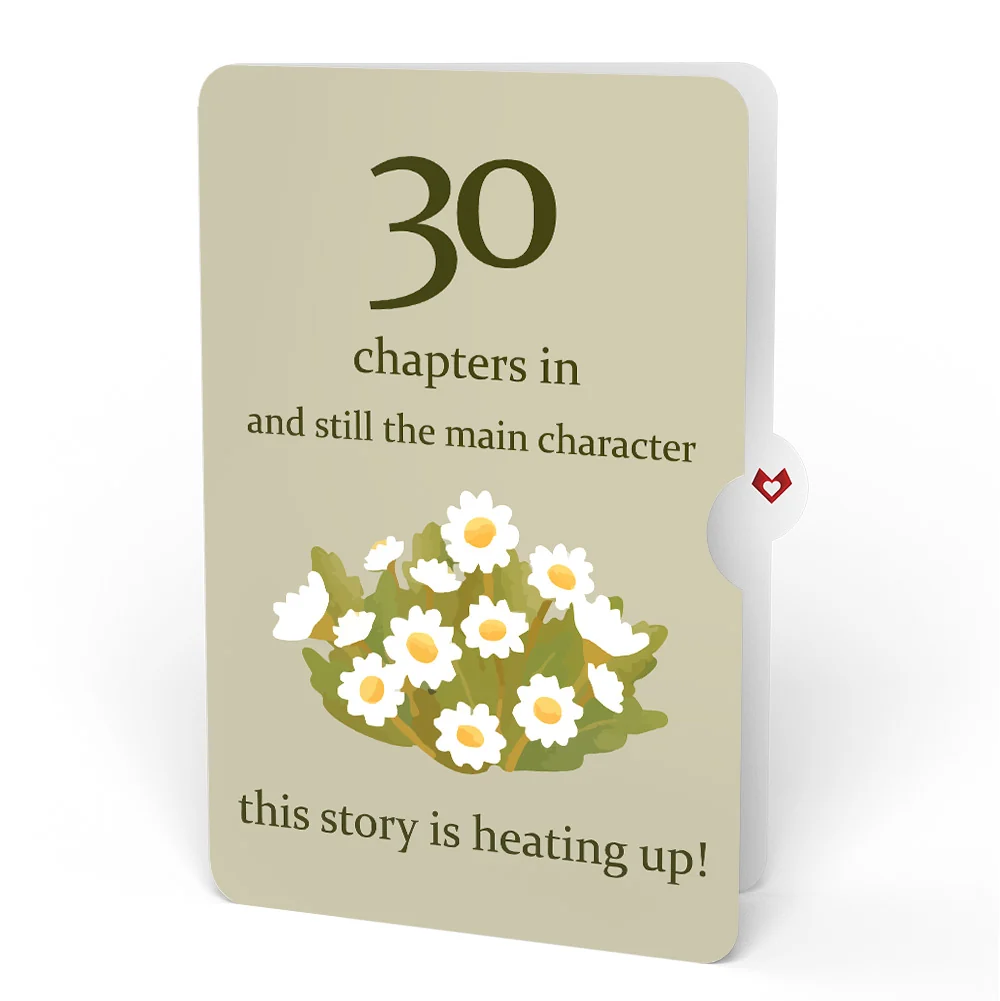 Lovepop Cheers to a New Chapter 30thBirthday Pop-Up Card and Sentiment Set Cream - Image 4