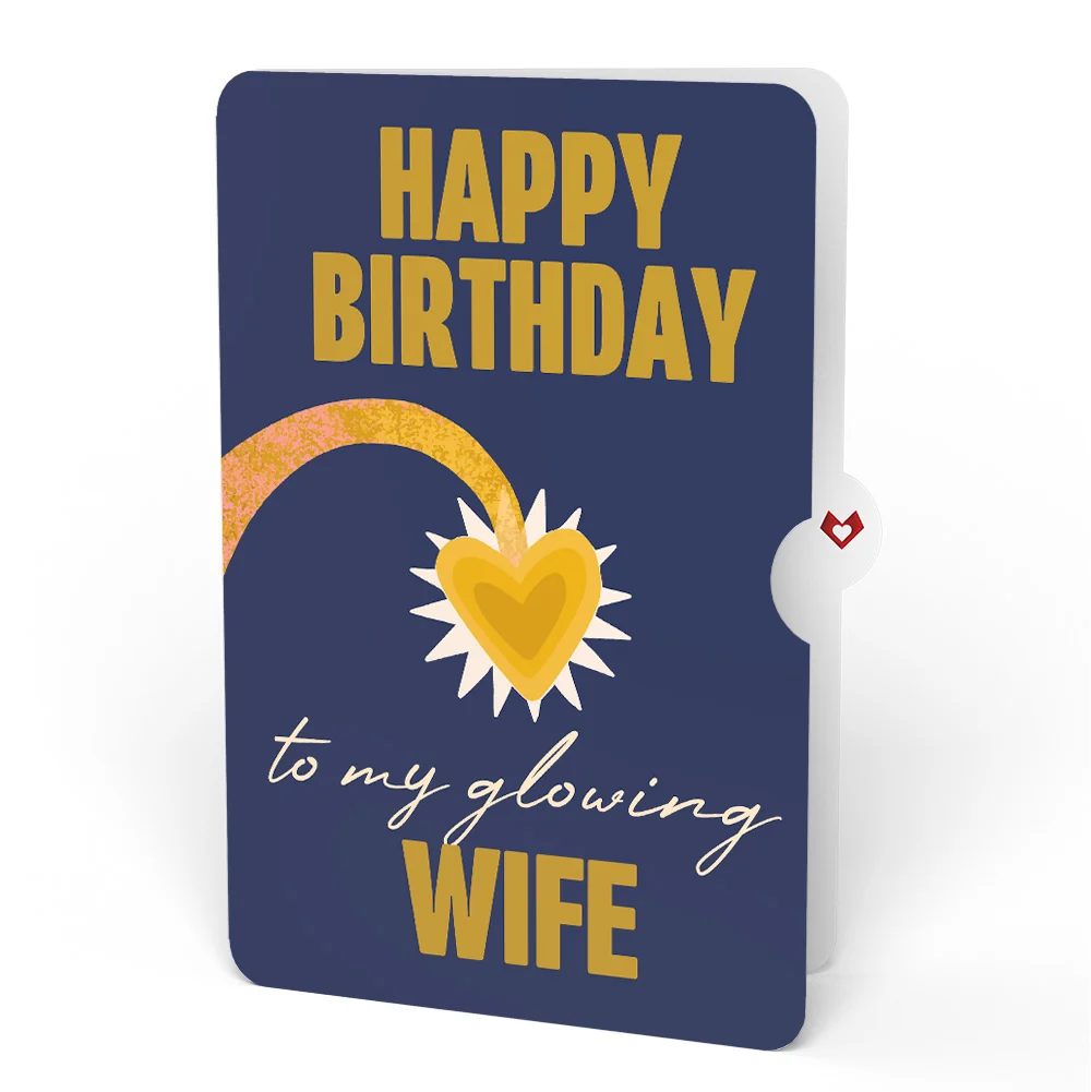 Lovepop You Are My Sunshine Anglerfish Birthday Pop-Up Card and Sentiment Set for Wife - Image 4