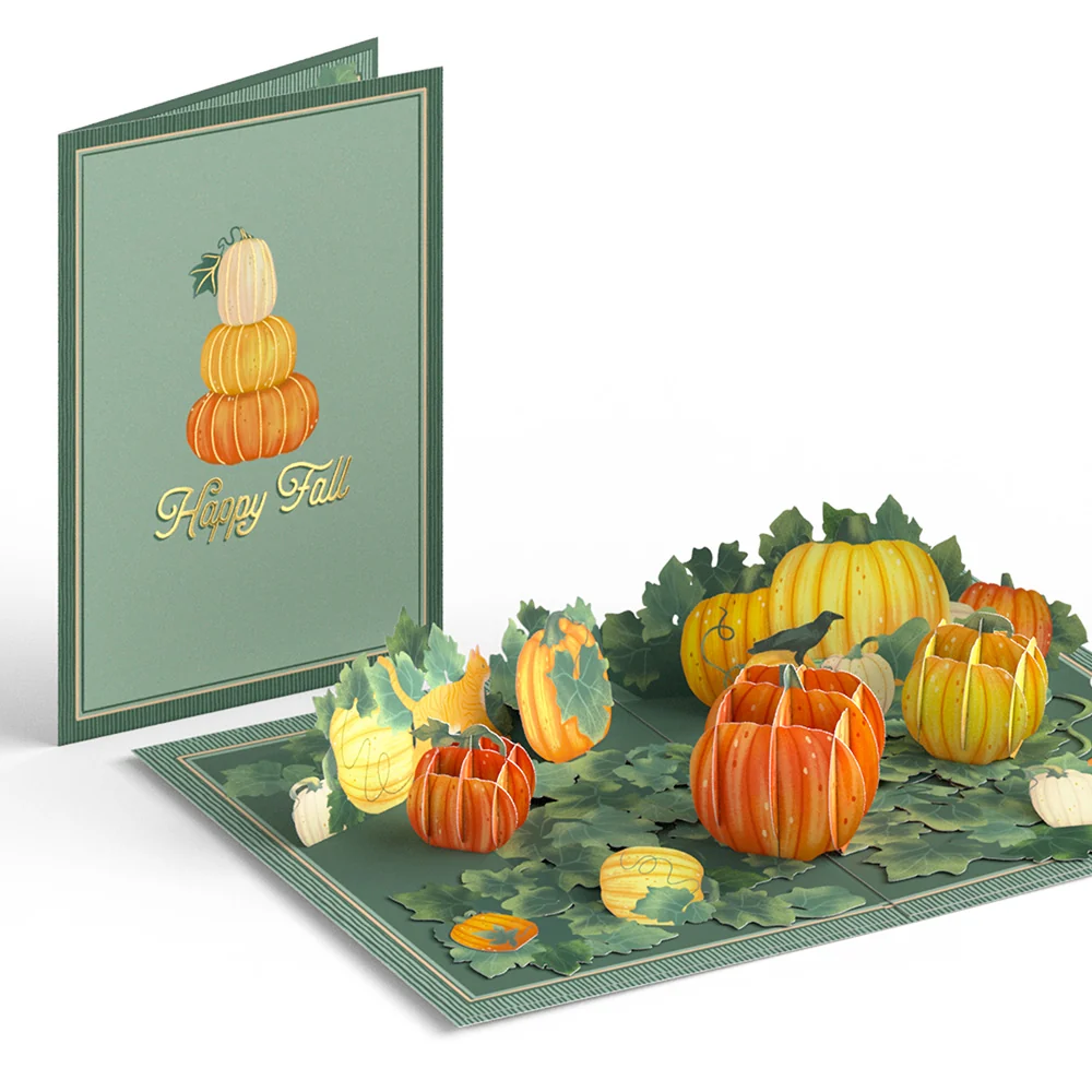 Lovepop Happy Fall Pumpkin Patch Pop-Up Card