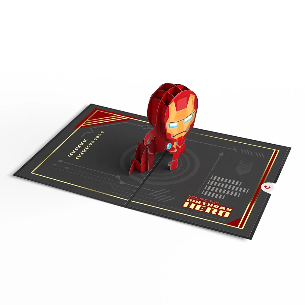 Lovepop Marvel’s Avengers Iron Man Birthday Pop-Up Card - Image 3