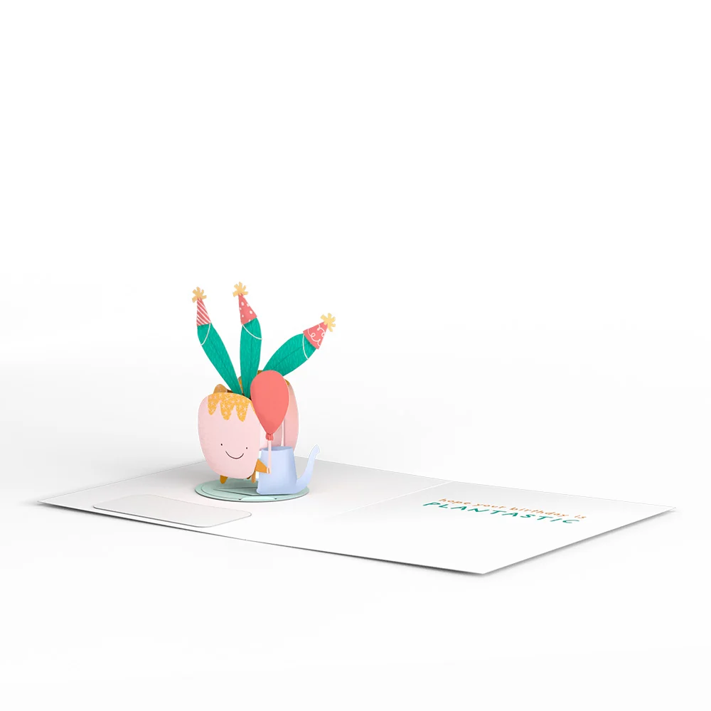 Lovepop Plant-astic Birthday: PopPals Card Scale - Image 3