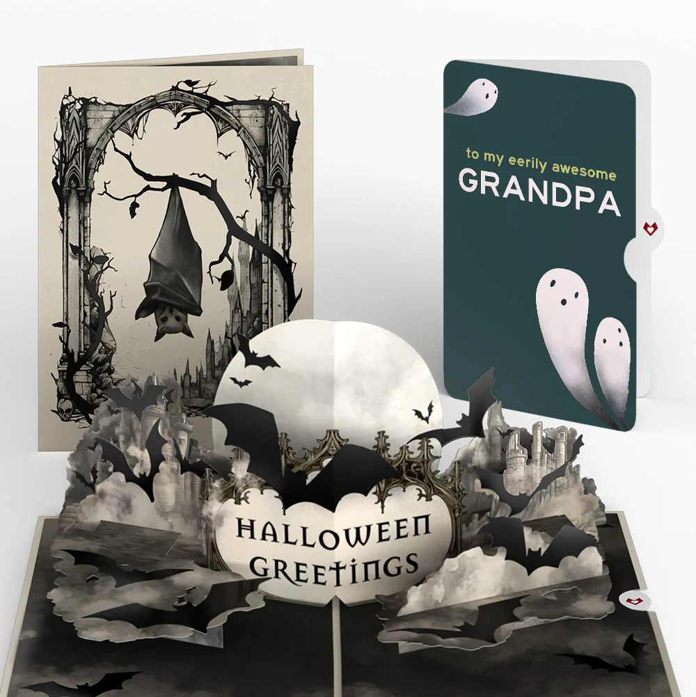 Lovepop Halloween Greetings Pop-Up Card and Sentiment Set for Grandpa