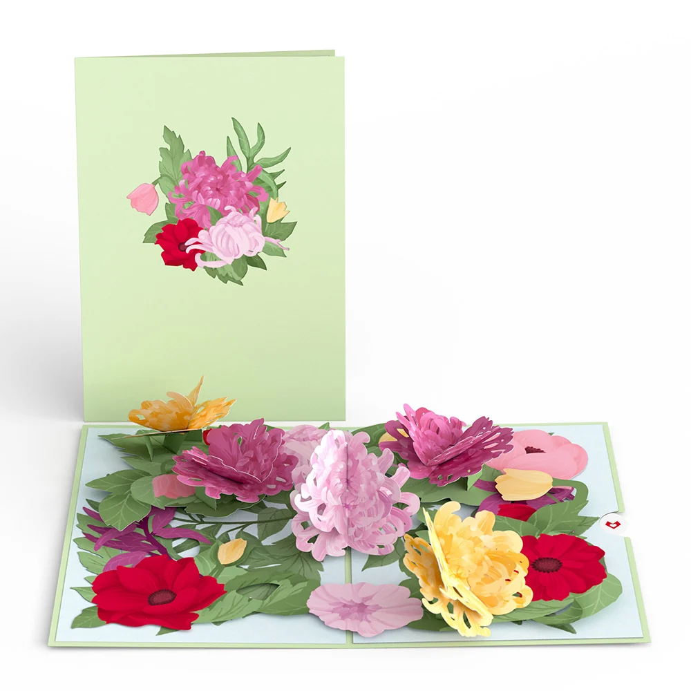 Lovepop Flower Patch Pop-Up Card