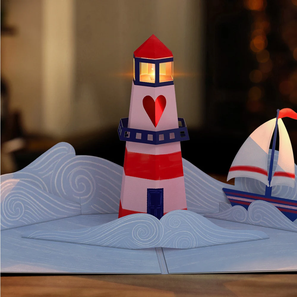 Lovepop Light of My Life Light-Up Pop-Up Card - Image 2