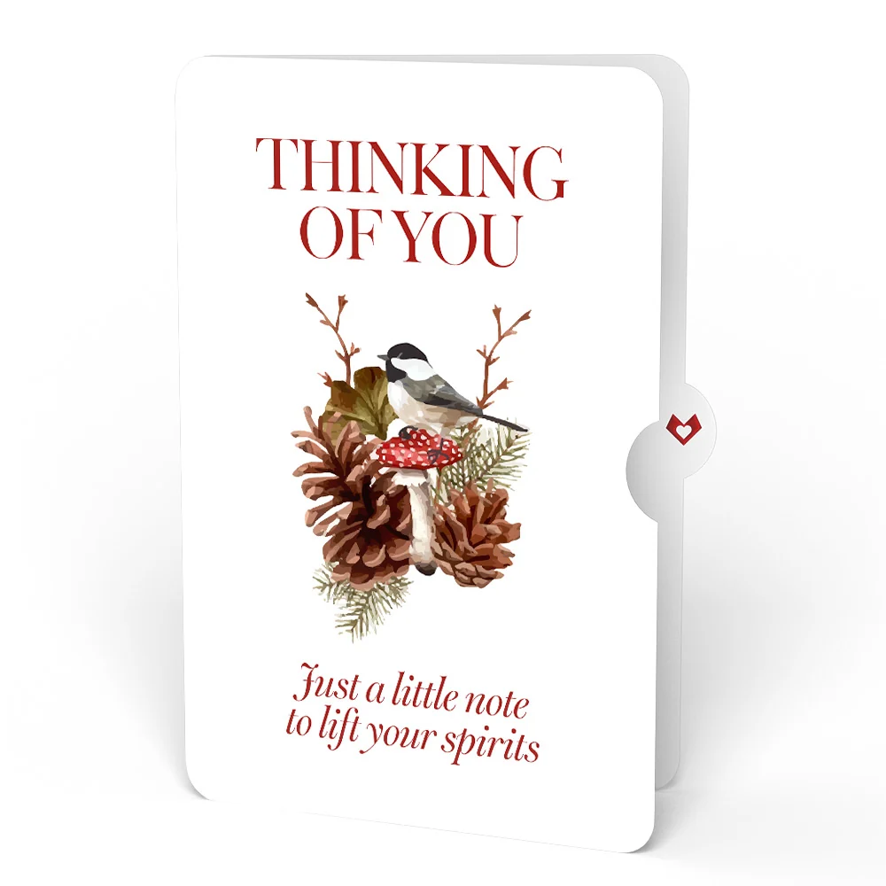 Lovepop Fall Sunshine Thinking of You Bouquet and Forest Floor Sentiment Set Vase - Image 4