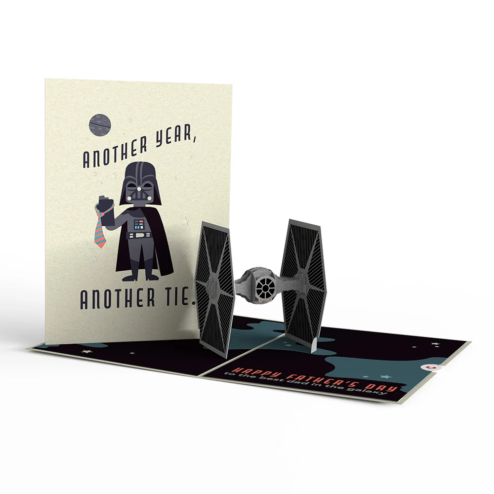 Lovepop Star Wars TIE Fighter Father's Day Pop-Up Card - Image 2