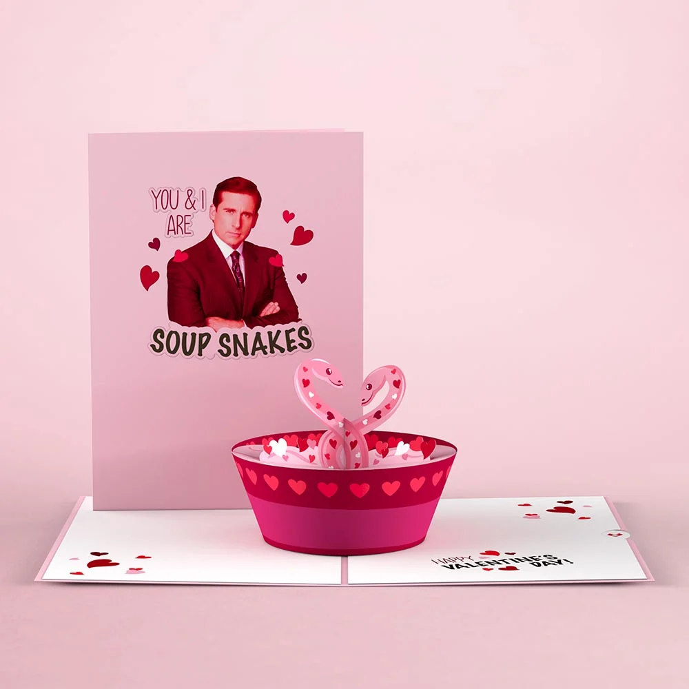 Lovepop The Office Soup Snakes Pop-Up Card - Image 5
