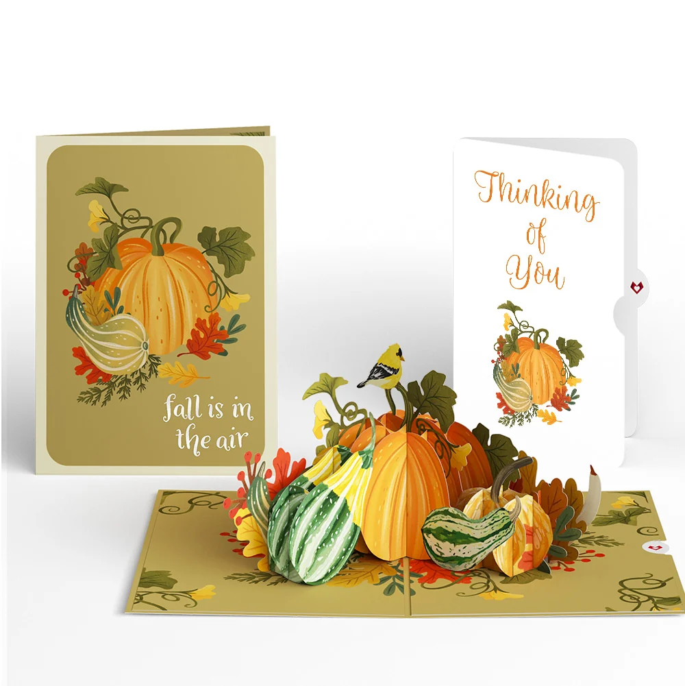 Lovepop Fall is in the Air Thinking of You Pop-Up Card and Sentiment Set
