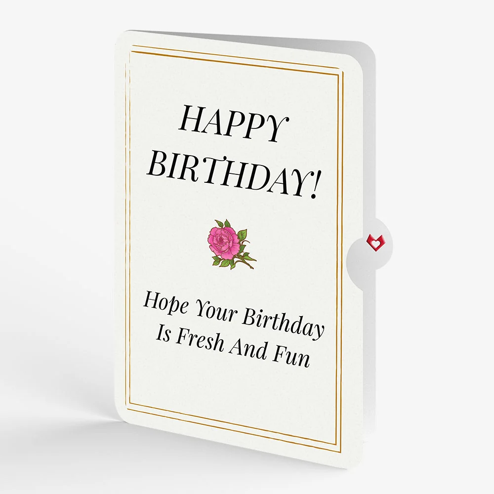 Lovepop Blooming Carrot Bouquet Birthday Pop-Up Card and Sentiment Set Cream - Image 4
