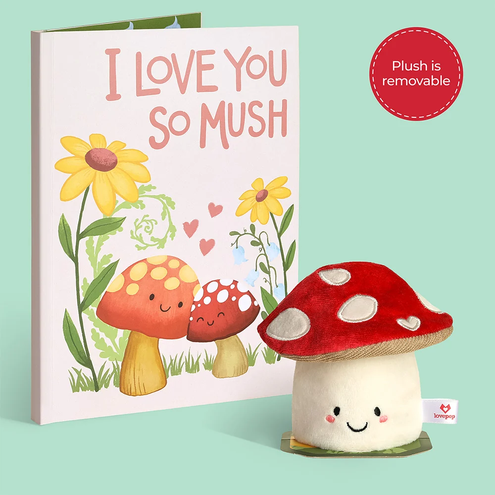 Lovepop 'Love You So Mush' Plushpop Card - Image 2