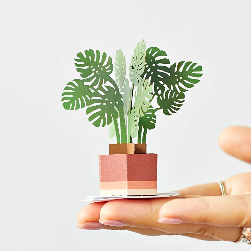Lovepop Stickerpop: Monstera (5-Pack) - Image 2