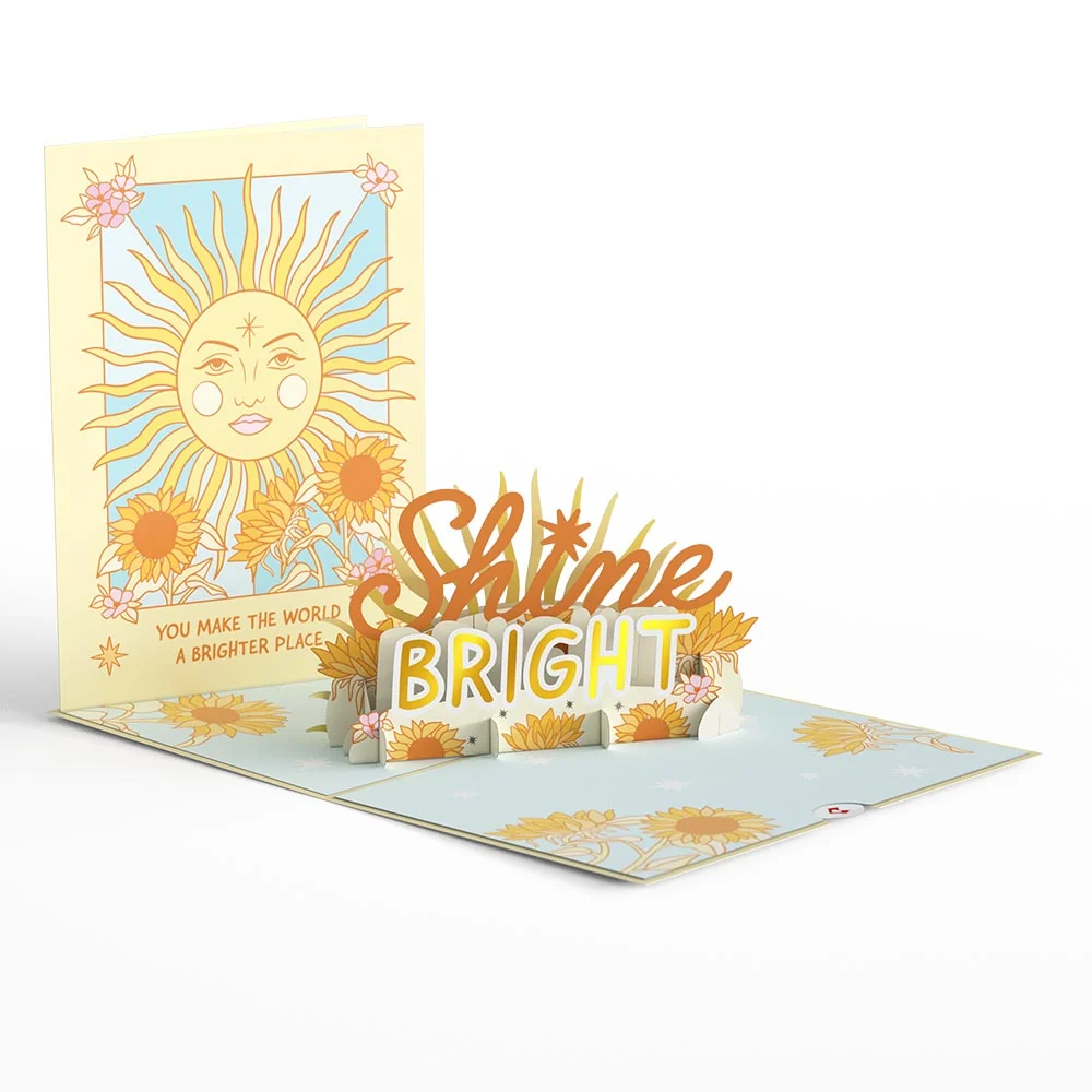 Lovepop Shine Bright Pop-Up Card