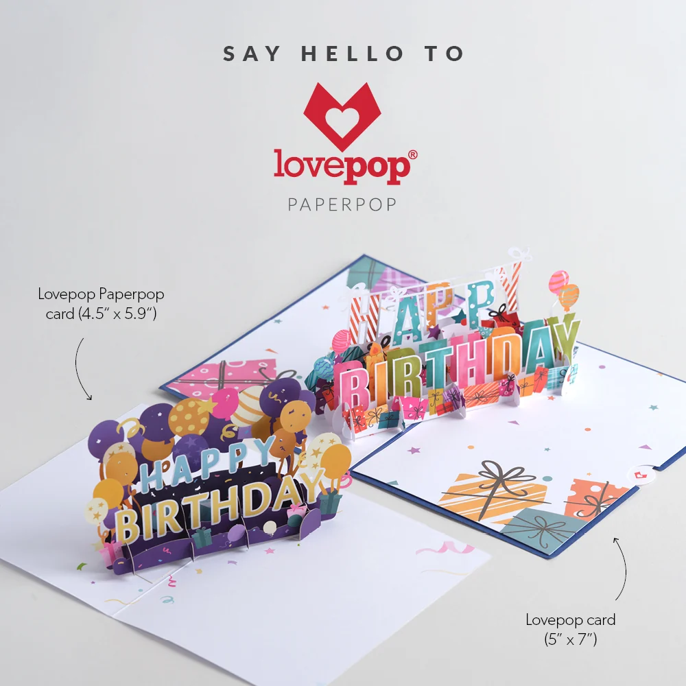 Lovepop Happy Birthday Bear: Paperpop Card - Image 5